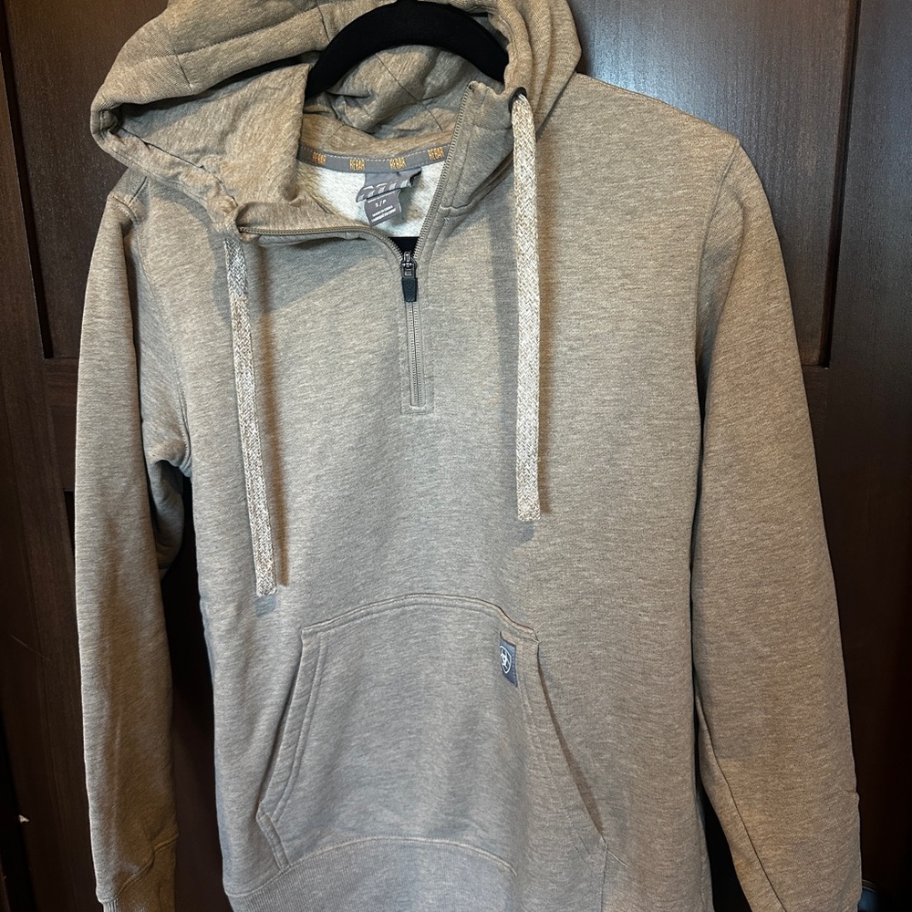 Women’s Oatmeal Ariat Hooded Sweatshirt